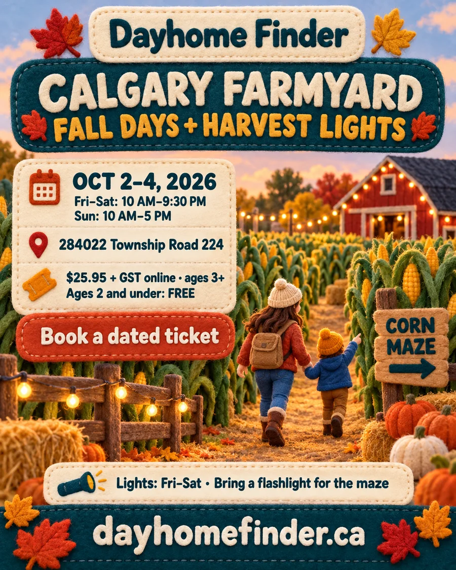 Calgary Farmyard: Fall Days & Harvest Lights event guide